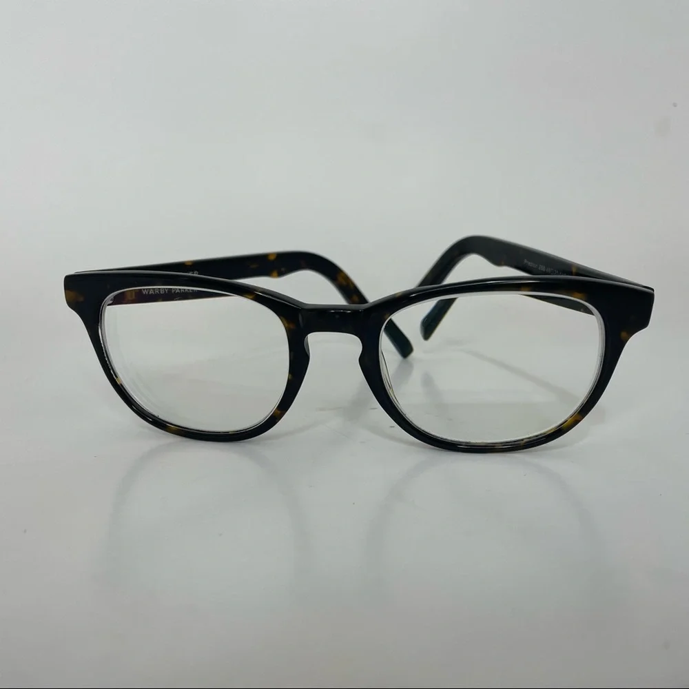 Warby Parker Frames Eyeglasses Glasses Lens Tortoise Shell Brown Preston 200 - Picture 7 of 8